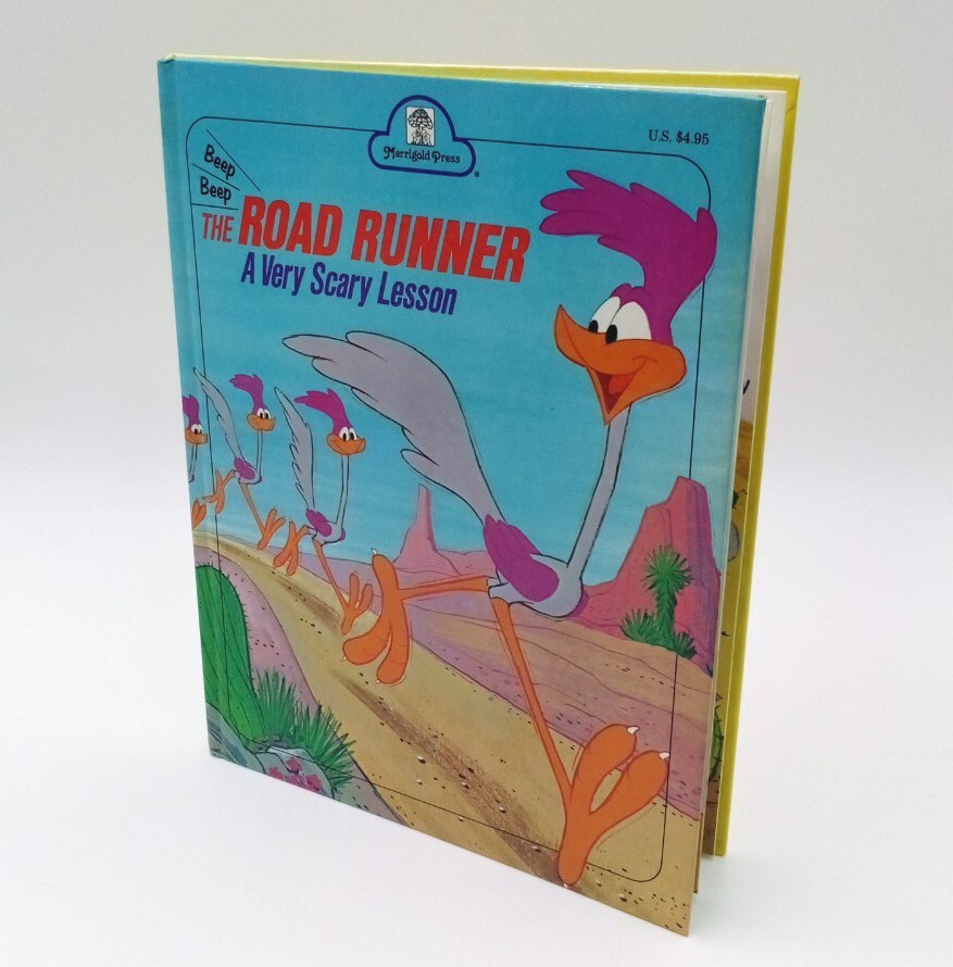 Vintage Road Runner, A Very Scary Lesson, Merrigold Press Russell Schroeder