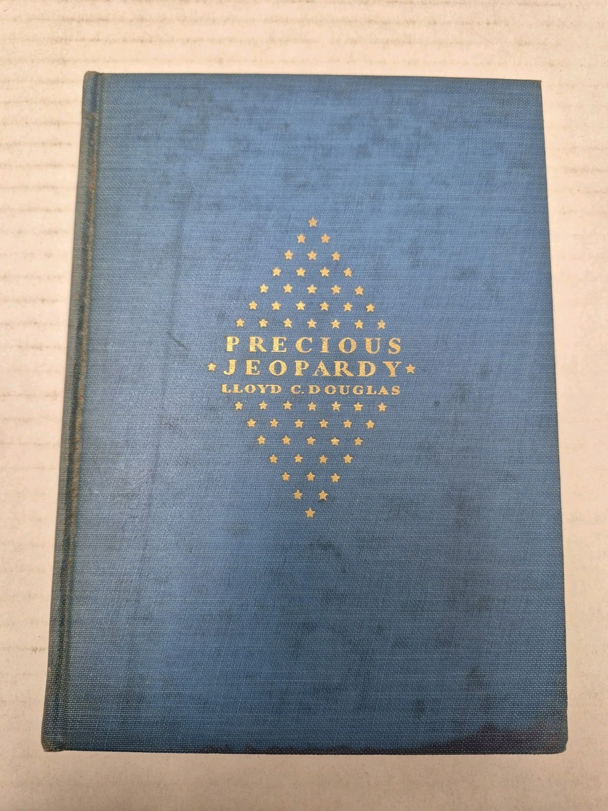 Precious Jeopardy A Christmas Story Douglas 1933 Hardcover Great Depression
