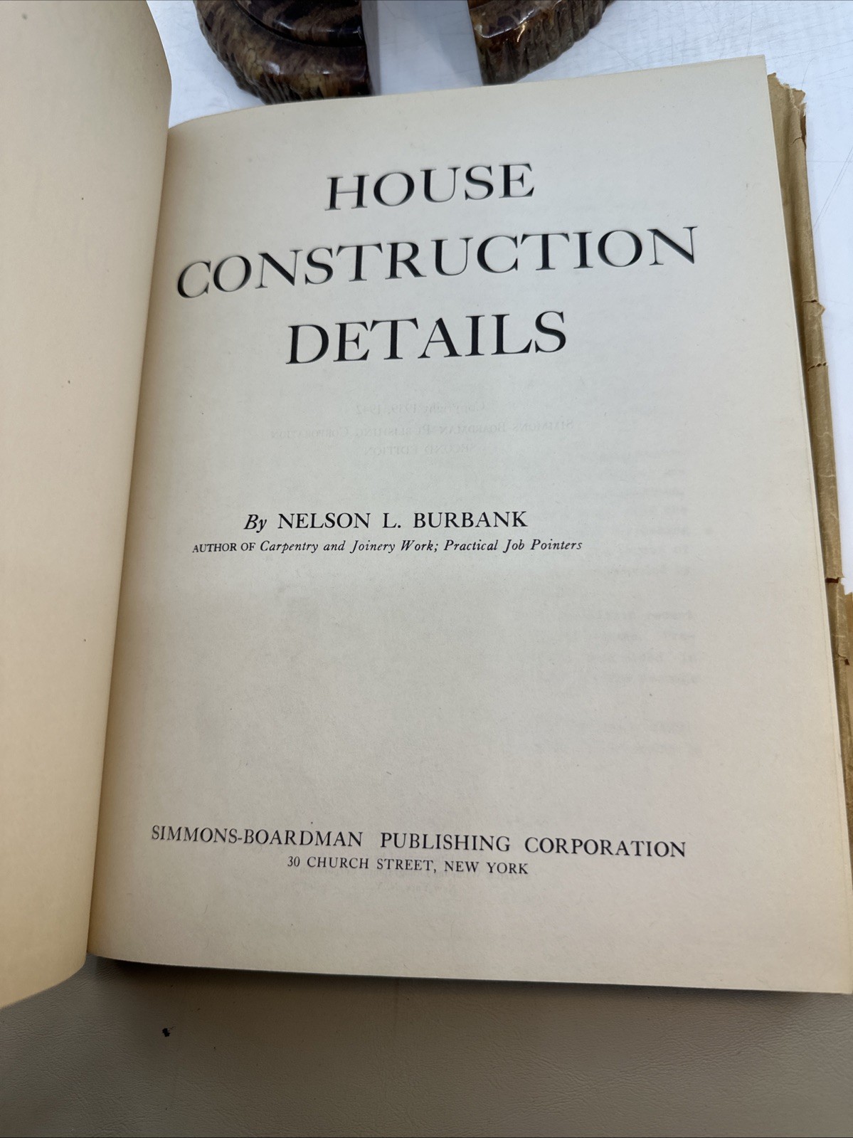 House Construction Details Burbank 1942 Carpentry Architecture (AF19)