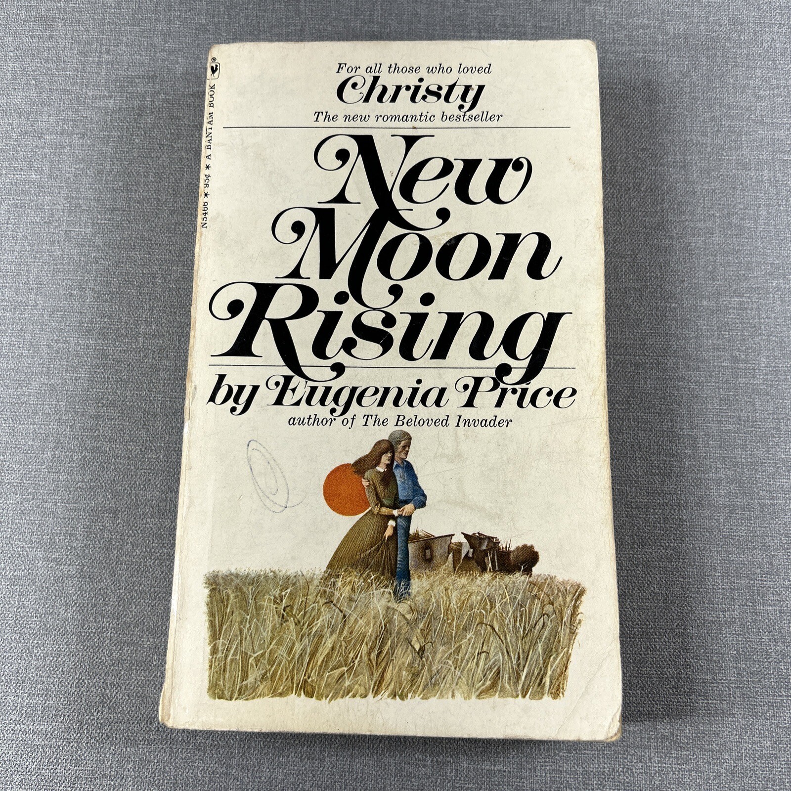 New Moon Rising Eugenia Price 1970 Vintage Bantam Books Paperback