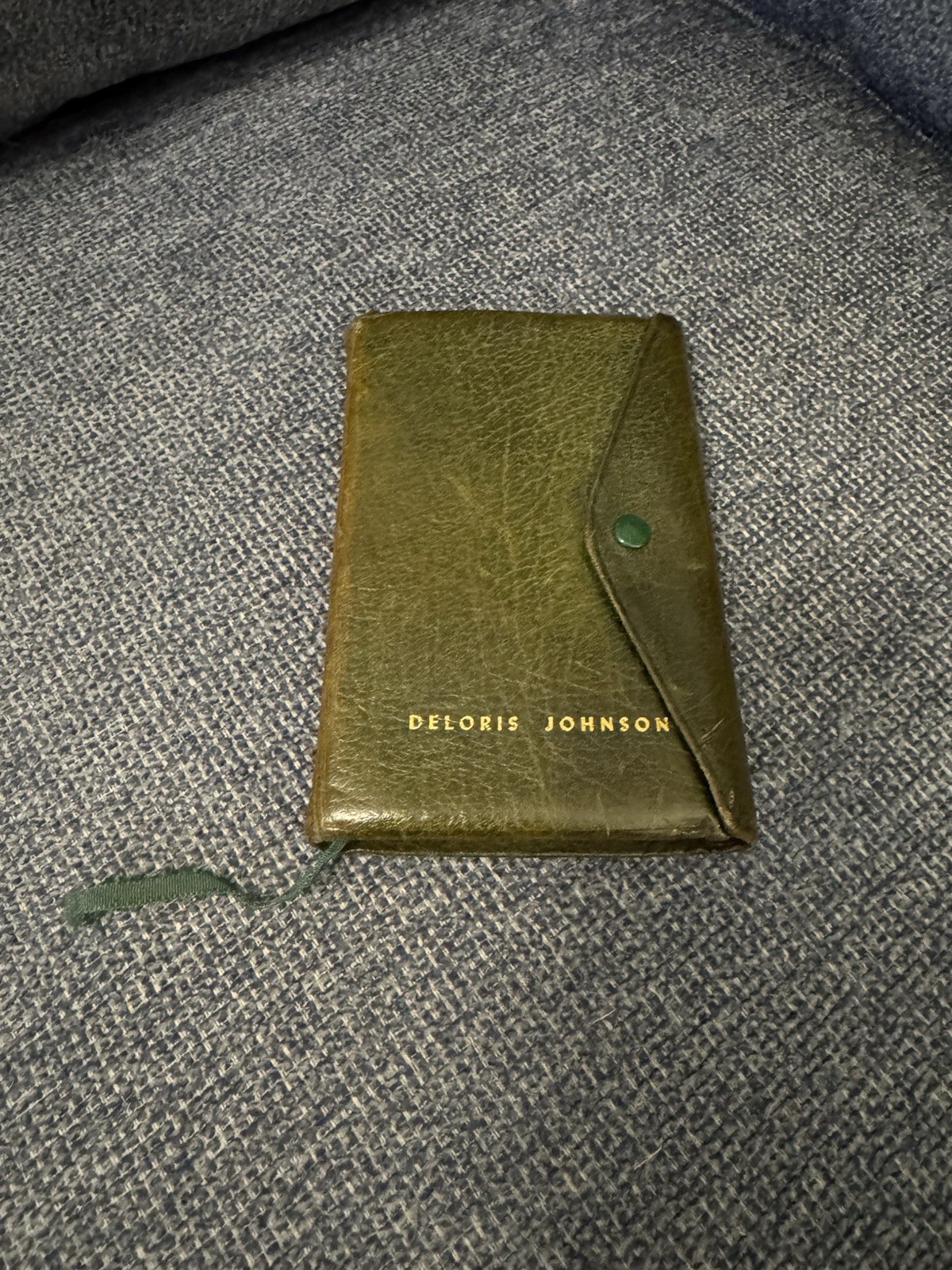 Holy Bible KJV Pocket Size, Red Letter, Snap, Black Bonded Leather, 1982 Holman