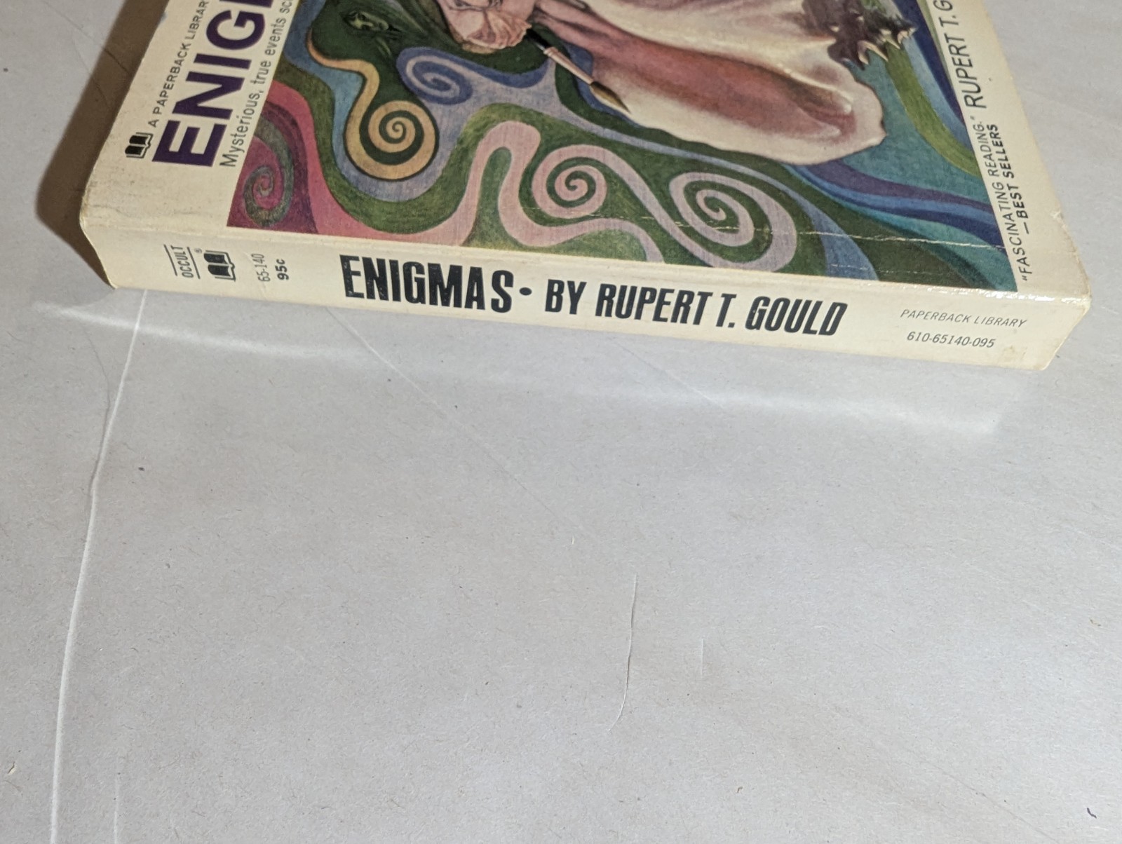 Enigmas Rupert T. Gould Paperback Library Occult Book 1969