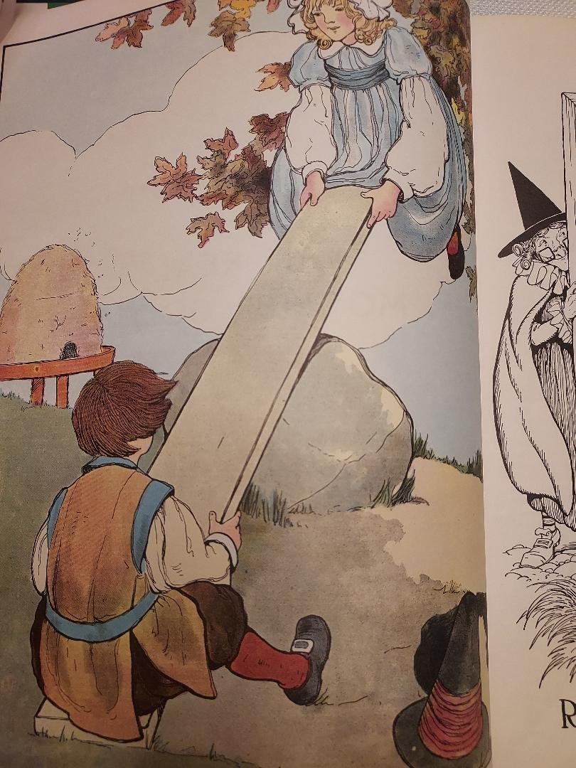 The Real Mother Goose Rand McNally Hardcover Blanche Fisher Wright VTG 1962
