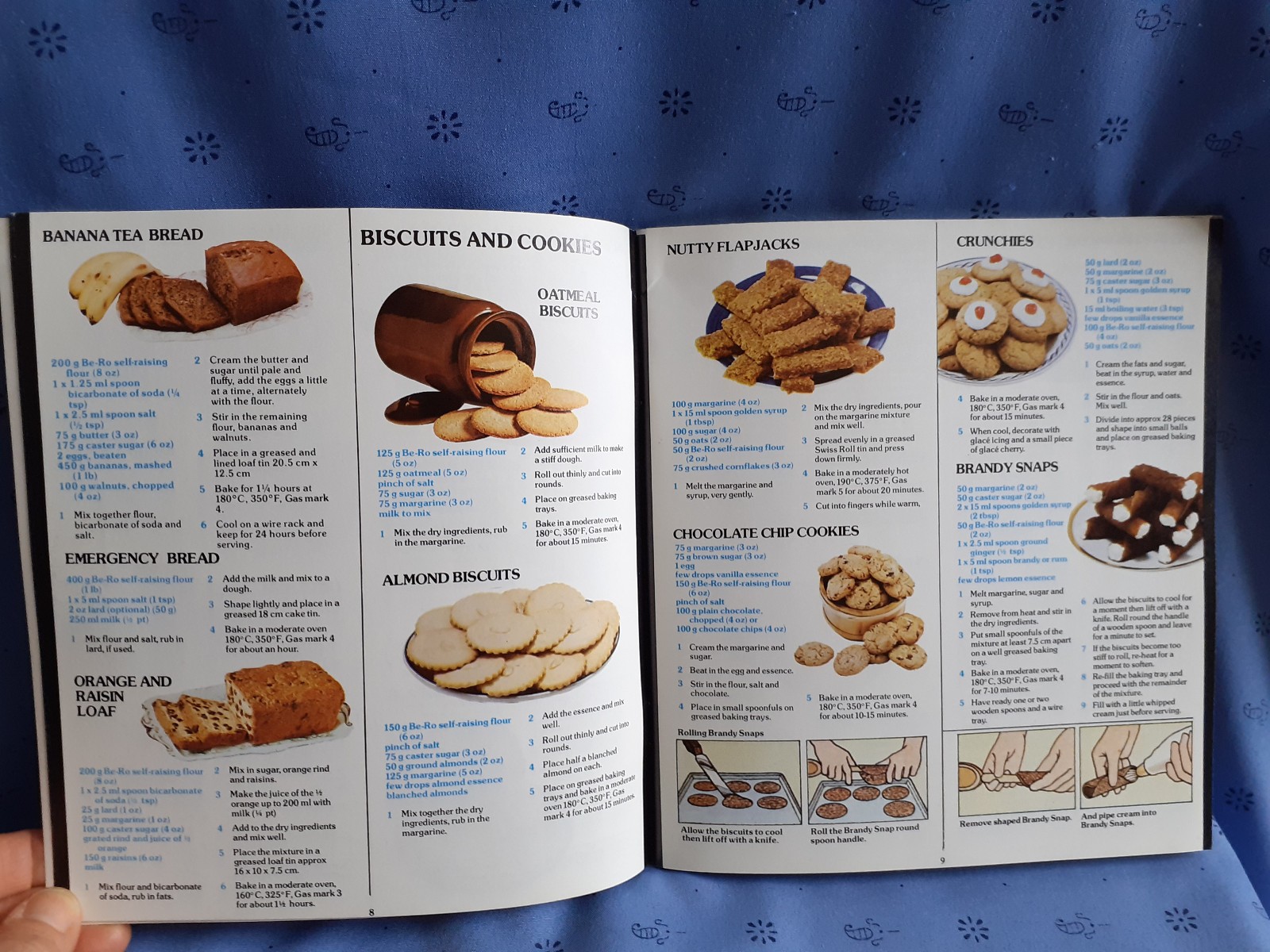HOME RECIPES WITH BE-RO – CENTENARY EDITION BOOK COOKING BAKING – EXCELLENT COPY