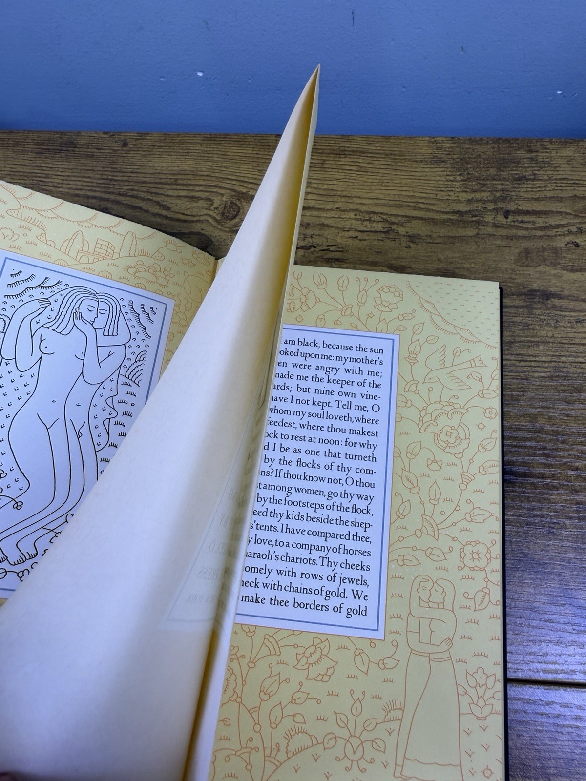 The Song Of Songs Which Is Solomon’s 1935 Heritage Valenti Angelo & Slip Cover