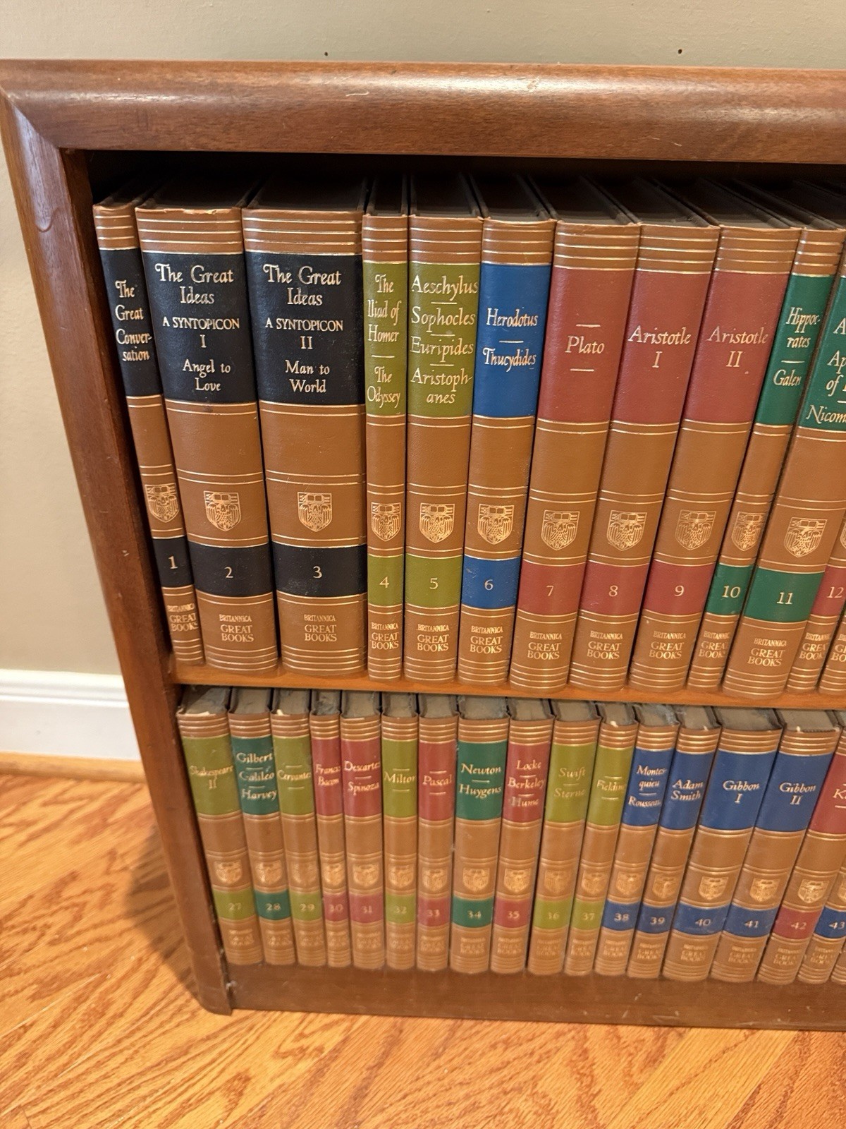 Britannica Great Books of the Western World Complete Set 1-54 1952