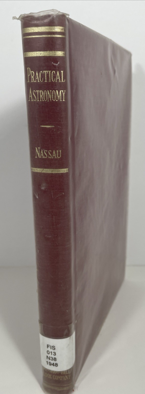 PRACTICAL ASTRONOMY Jason John Nassau 1948 Illustrated Hardcover Ex-library