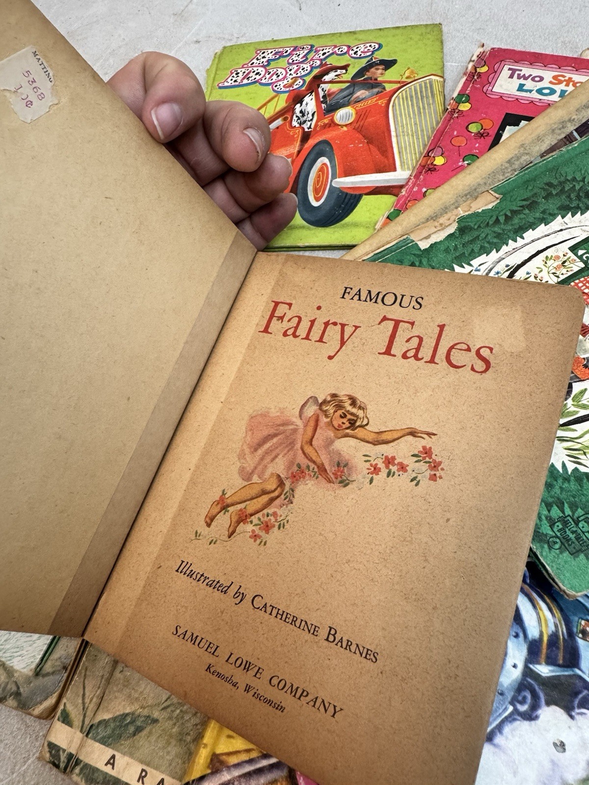 Vintage Children’s Book Lot of 13 1940s 1950s 1960s Little Golden Whitman & More