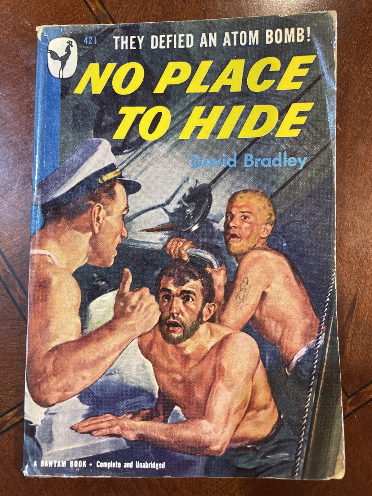 No Place To Hide by David Bradley 1949 Bantam Books #421
