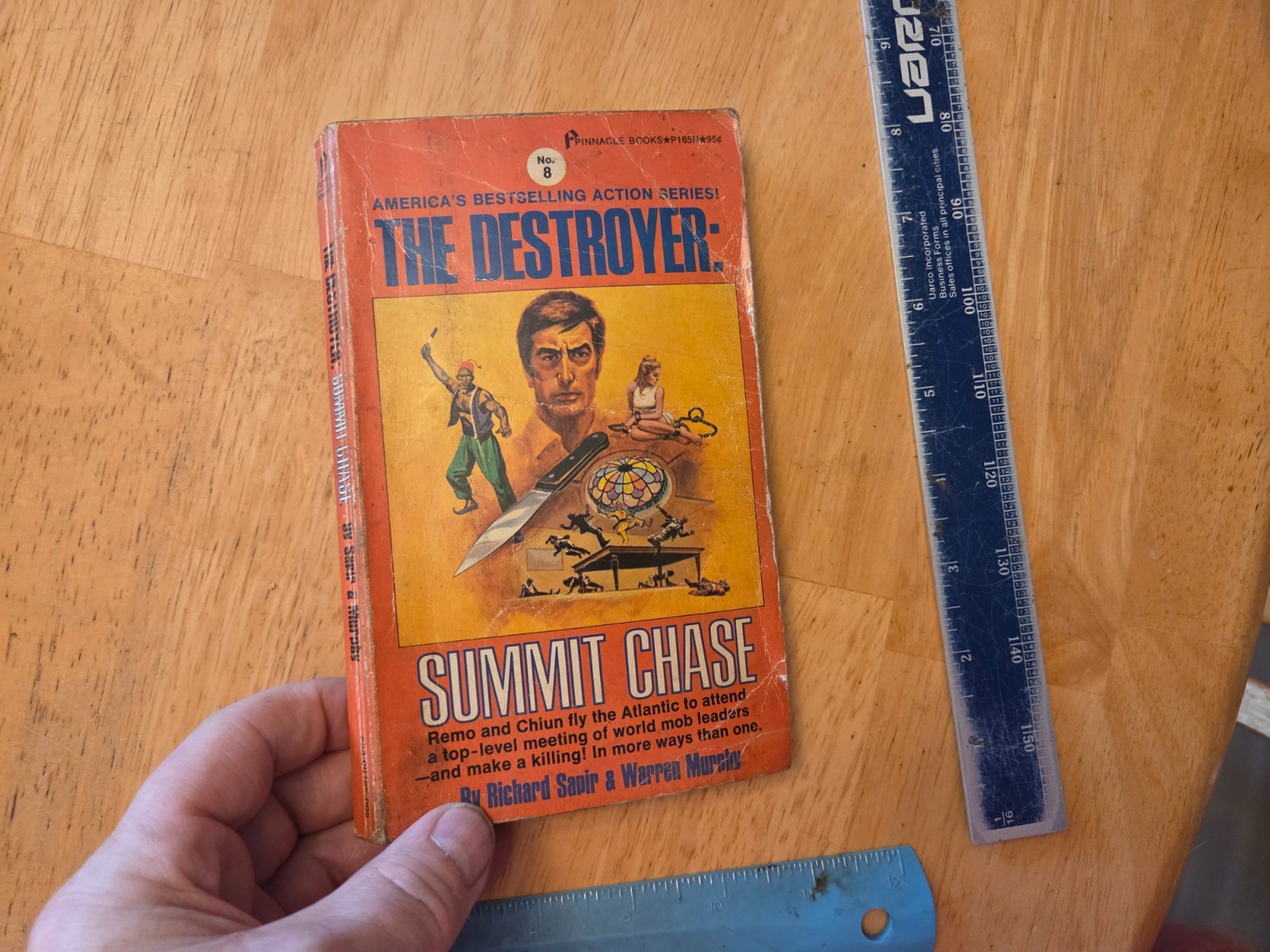 Destoyer : Summit Chase by Richard Sapir & Warren Murphy – 1973 Paperback