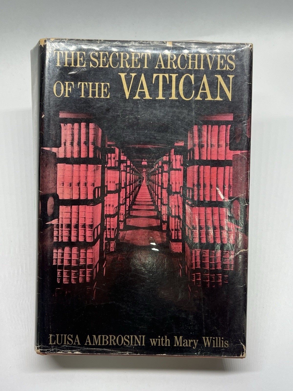 The Secret Archives of the Vatican- Luisa Ambrosini, 1969 1st edition hardcover