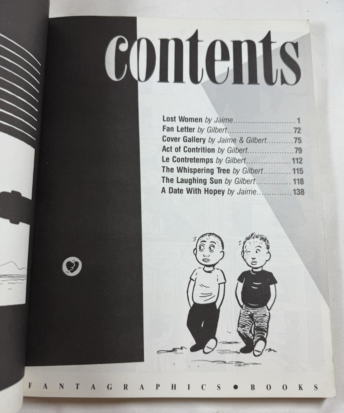 Love & Rockets Book Three: Gilbert & Jaime Hernandez – Fantagraphics TPB 1987
