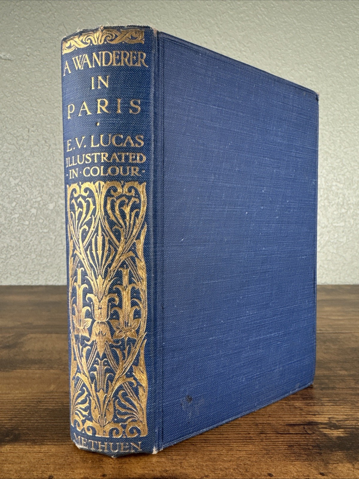 A Wanderer In Paris by E.V. Lucas-1912-Hardcover – France Paris Guide
