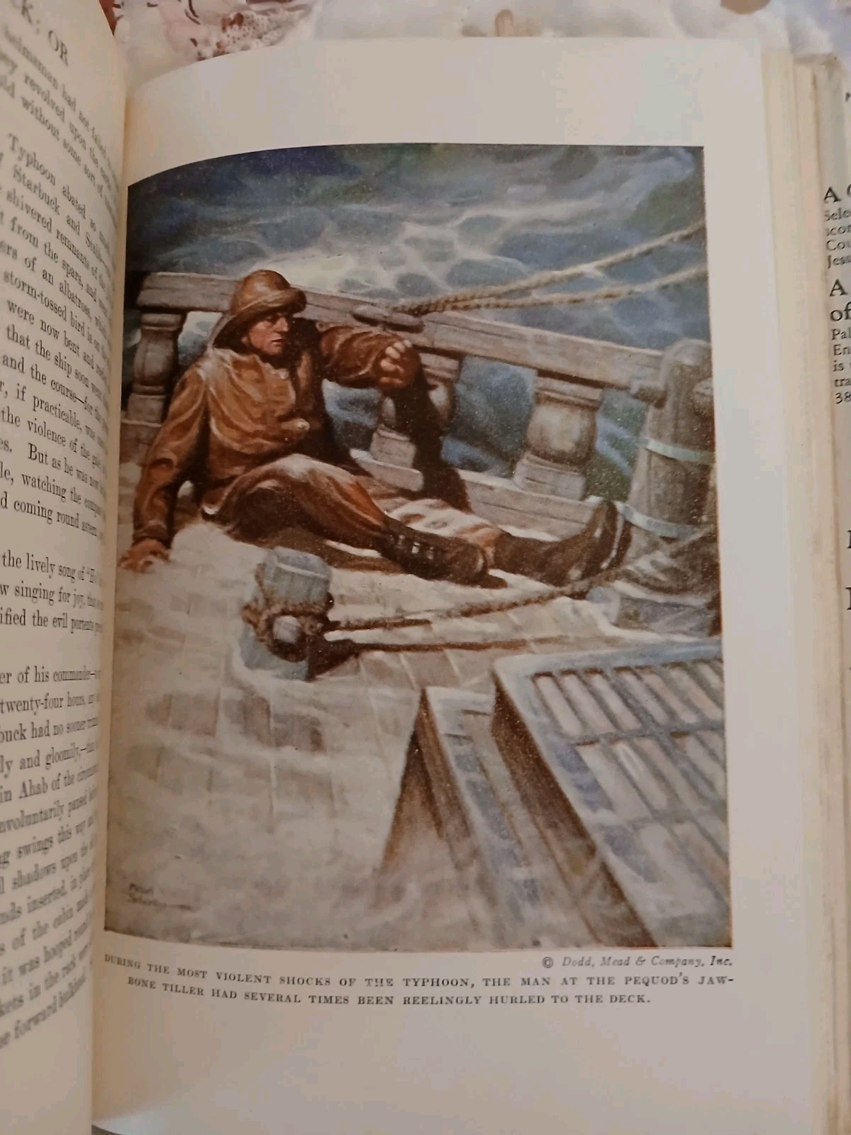 Moby Dick or The White Whale Herman Melville Dodd Mead Schaeffer Illust 1942 HC
