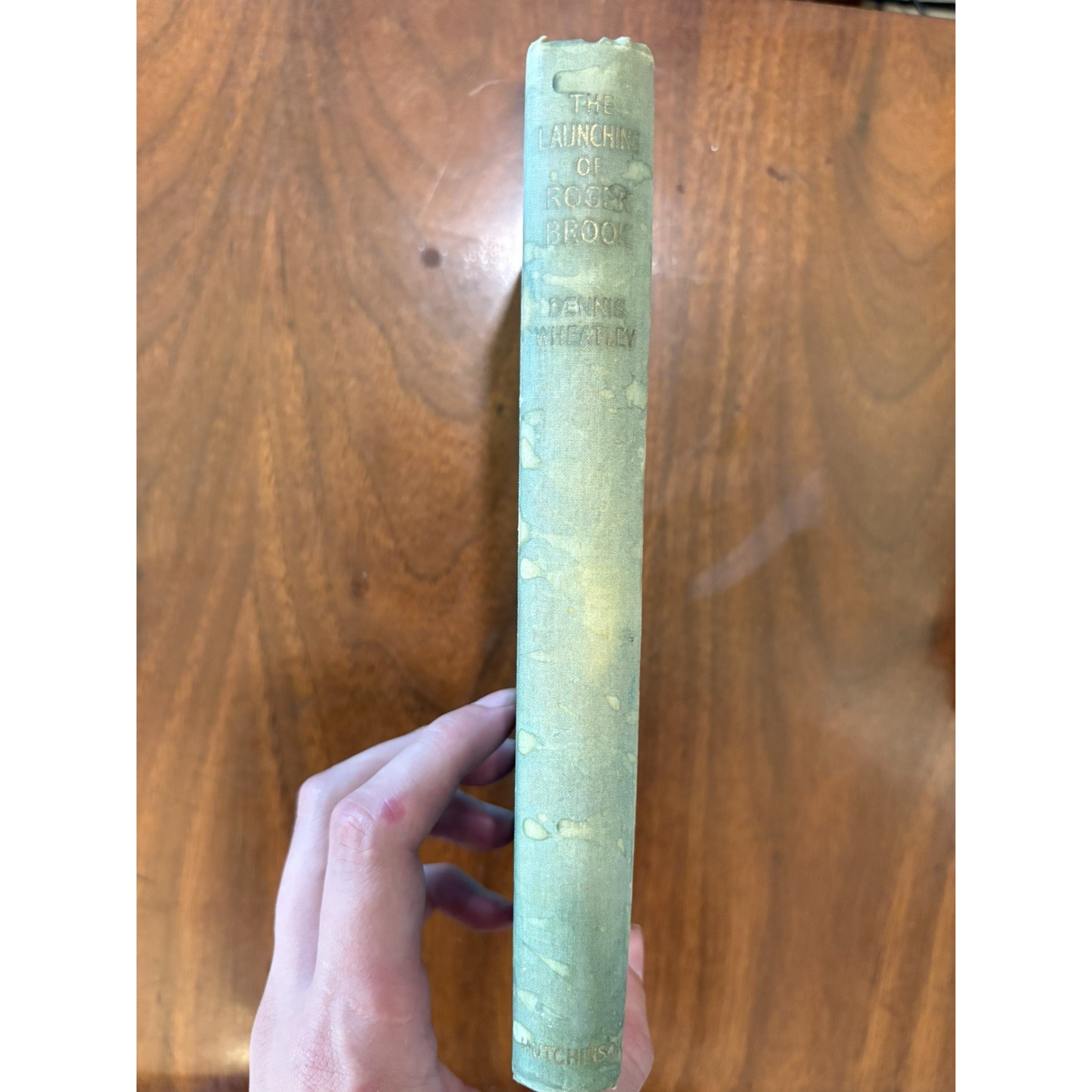 The Launching of Roger Brook – Dennis Wheatley 1947 Hutchinson 1st Edition HC