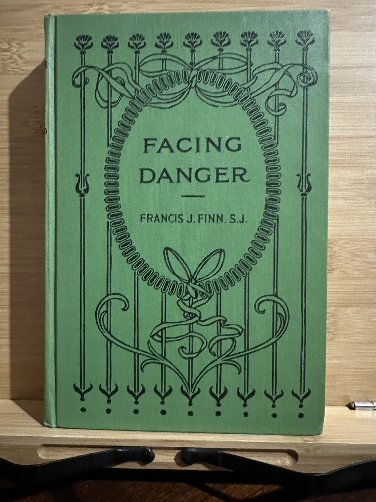 Facing Danger- Francis J. Finn SJ 1st Edition 1919 Benzinger Brothers Antique