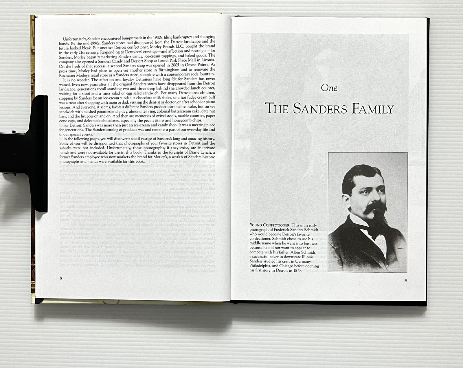 Sanders Confectionery by Greg Tasker Michigan Pictorial History HC 2006