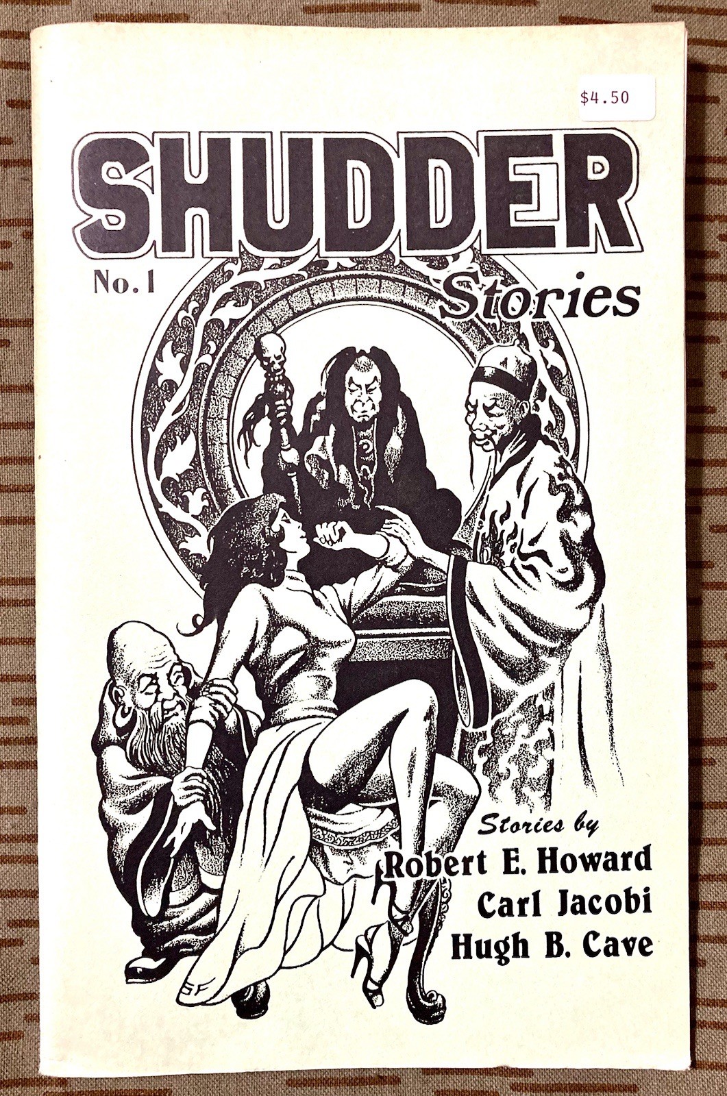 SHUDDER STORIES #1•June 1984•Cryptic Publications•Robert E. Howard, Carl Jacobi