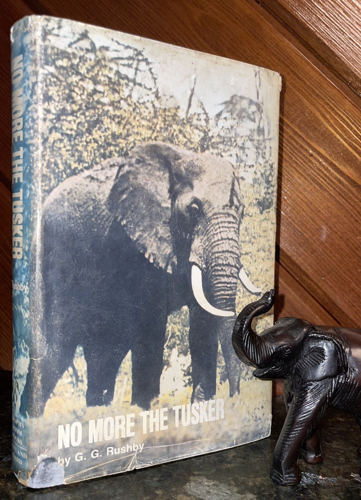 No More Tusker, Rushby Hunting Elephant African Africa Man-Eaters Lions Leopards