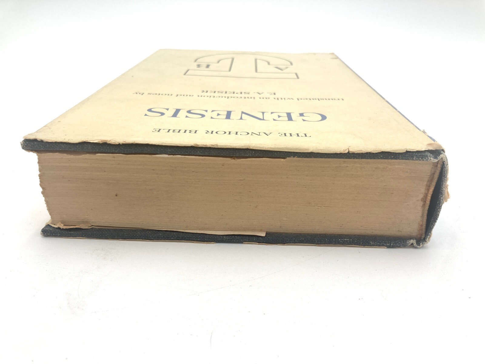 E. A. Speiser THE ANCHOR BIBLE Genesis 1st Edition 1st Printing 1964 Vtg HC DJ