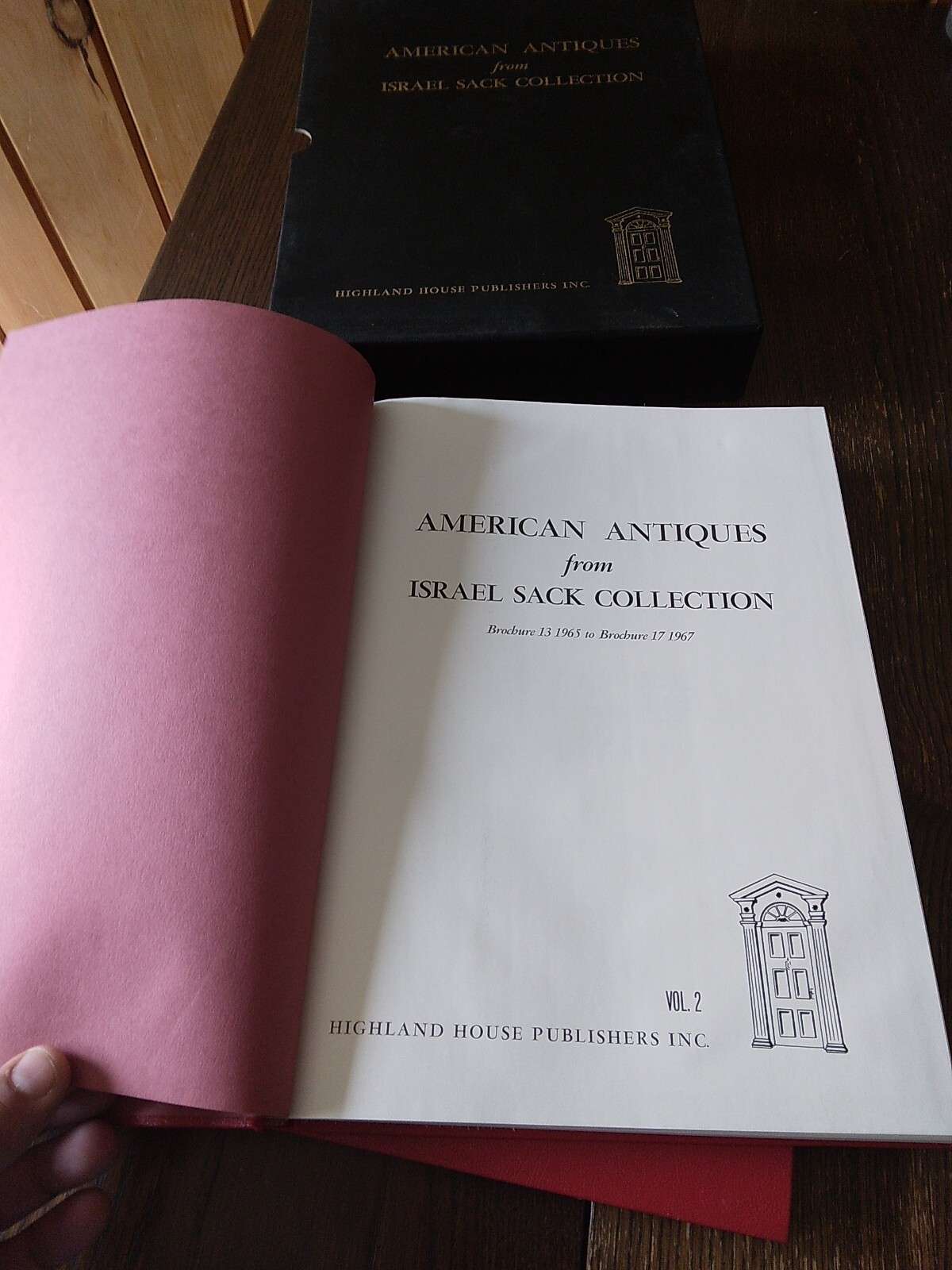 Harold Sack / American Antiques from Israel Sack Collection 2 Vol 1st Edition