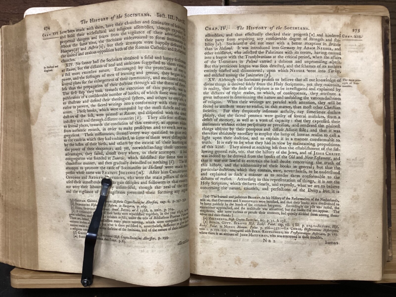 1765 An Ecclesiastical History, in Two Parts, by John Lawrence Mosheim