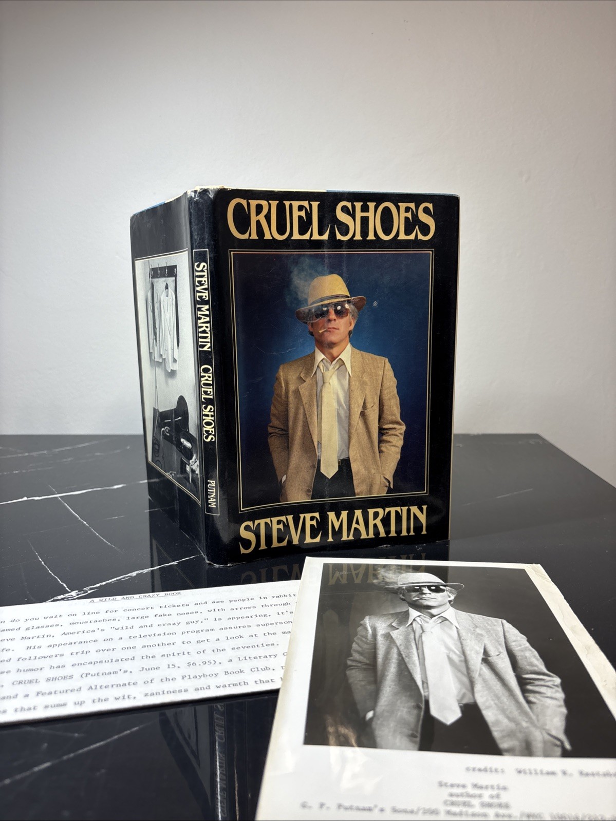 Cruel Shoes Steven Martin 1979 HC/DJ + Extras