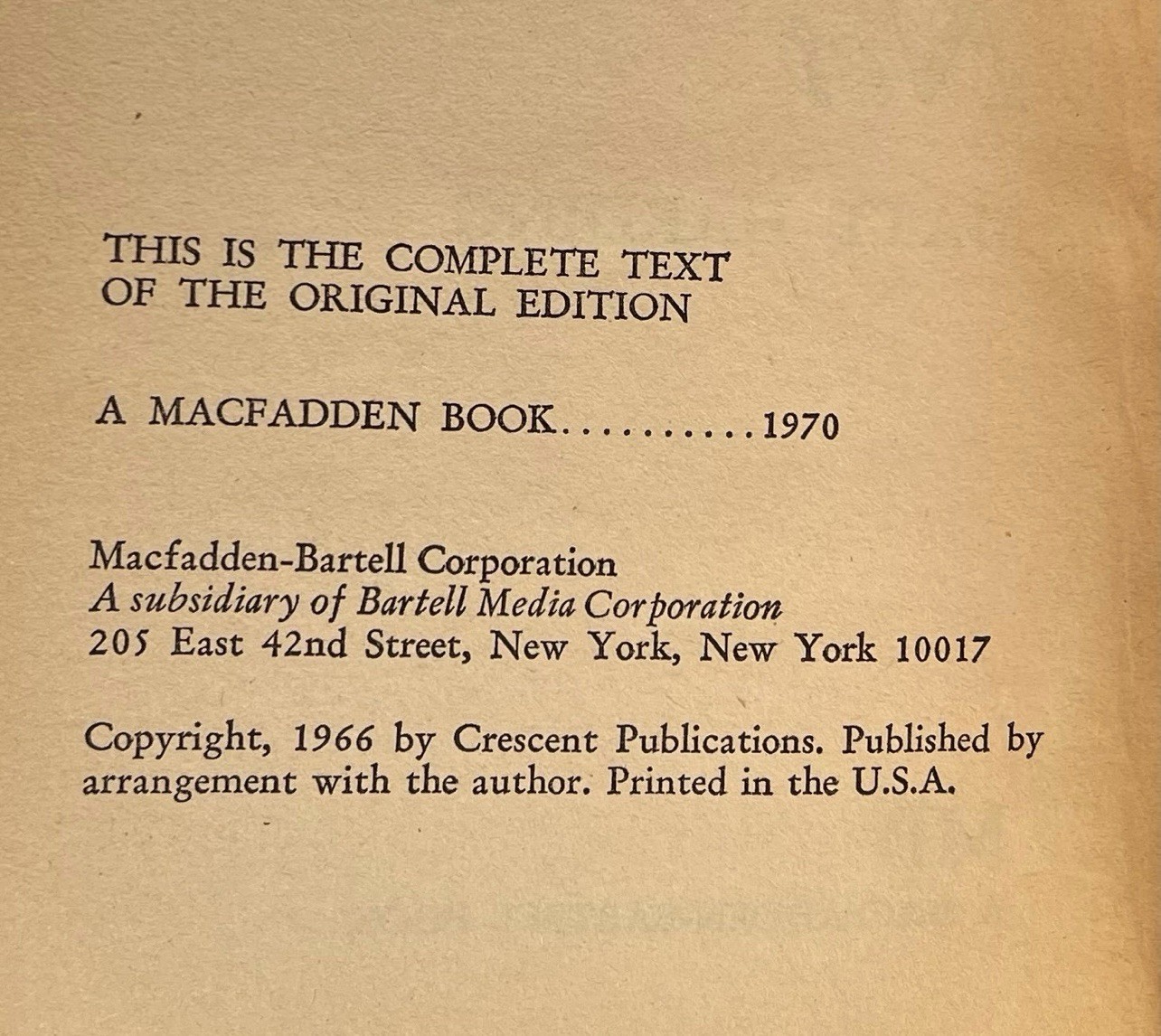 The Nylon Net Matt Harding 1970 Macfadden Vintage Sleaze Paperback Complete Text