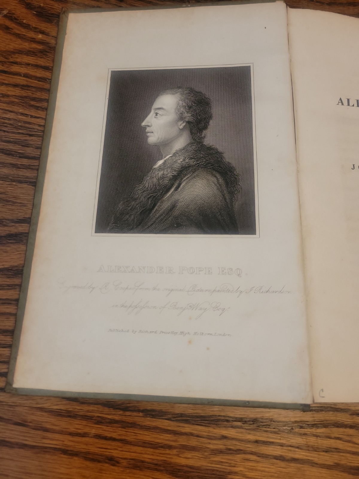 1822 The Works of Alexander Pope, Vol. I