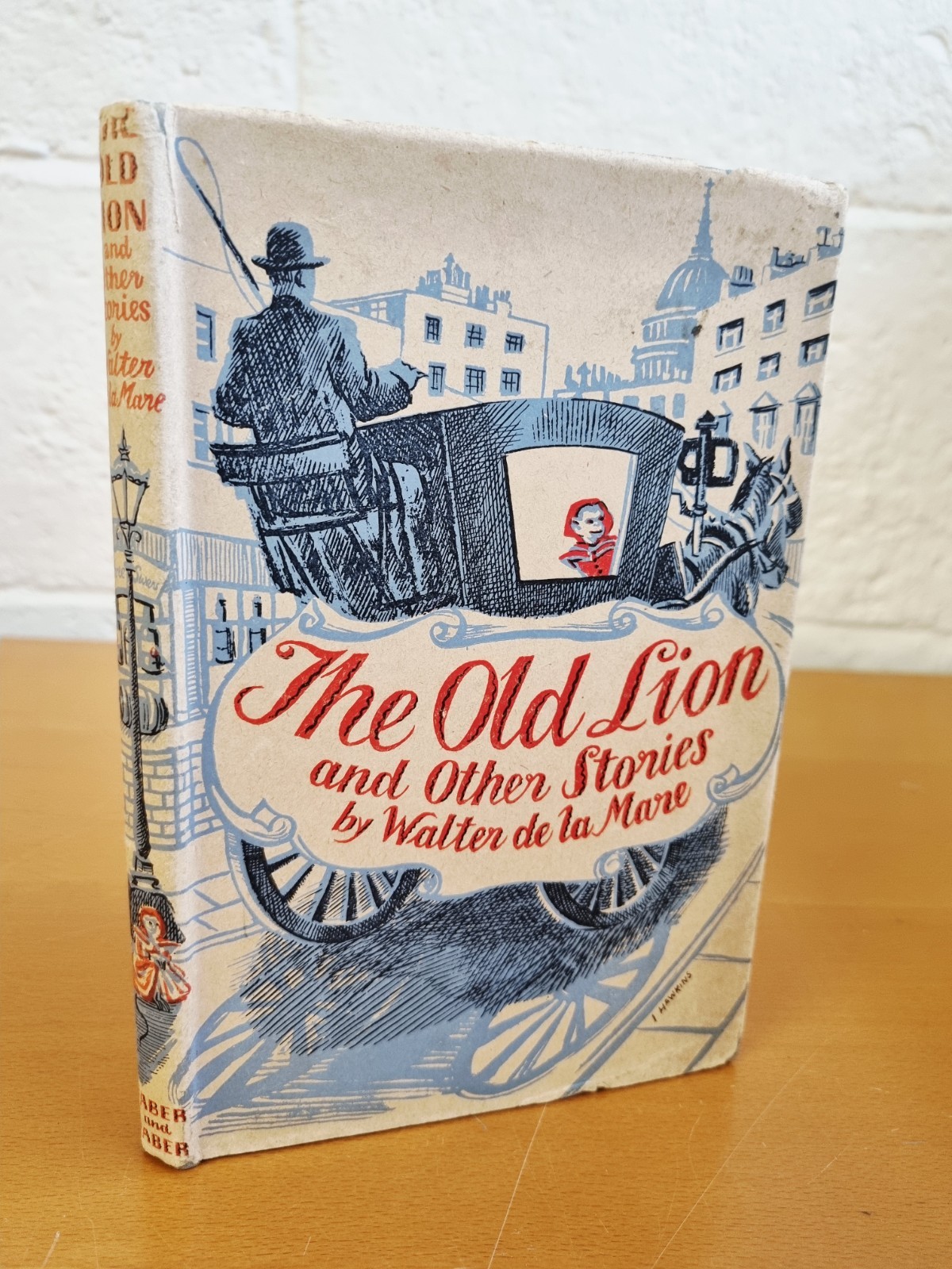 WALTER DE LA MARE The Old Lion and Other Stories – 1943 edition in d/j – w