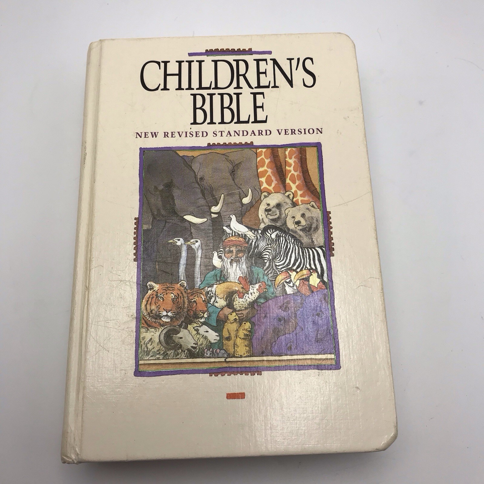 Children’s Bible NRSV Illustrated Red Letter Cokesbury Hardcover 1990