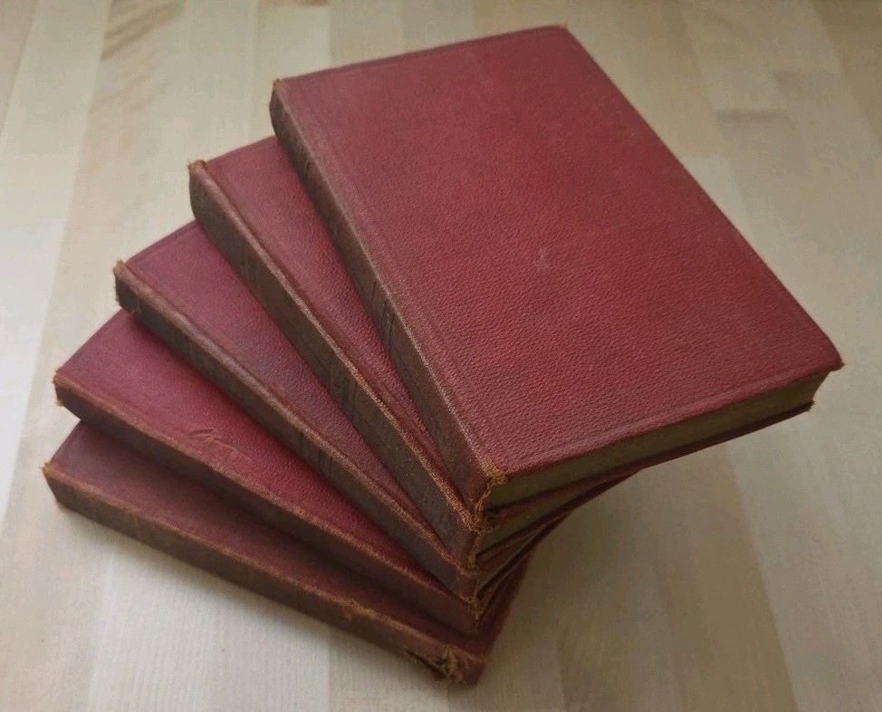 Antique Book Lot “The Worlds 100 Best Short Stories” 5 Volumes Hardcover 1927