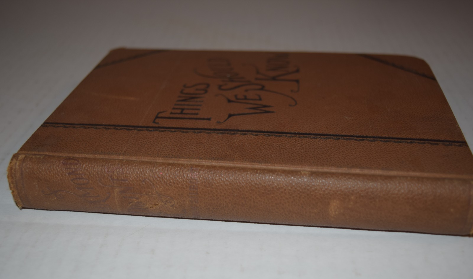 Things We Should Know – Frank Gilbert 1893! HC illustrated