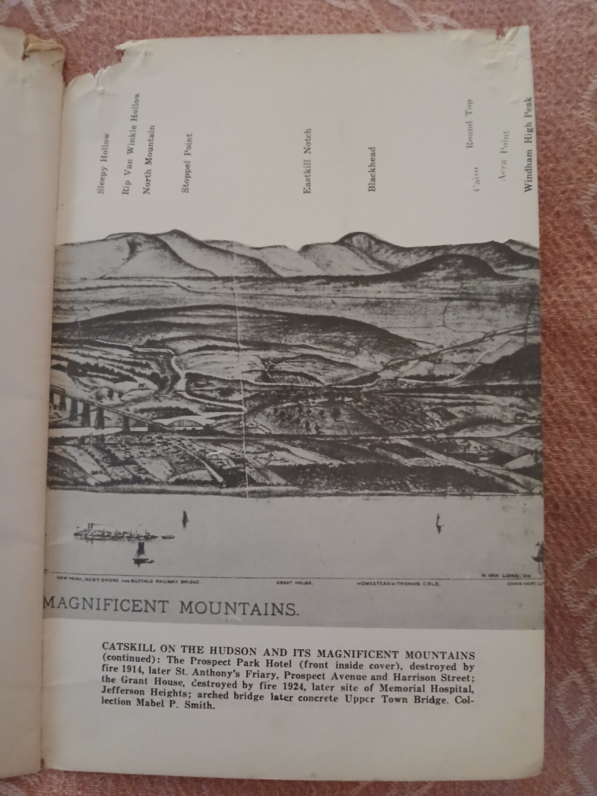 Greene County NY A Short History By Mabel Parker Smith Booklet 1970 Catskill Mts