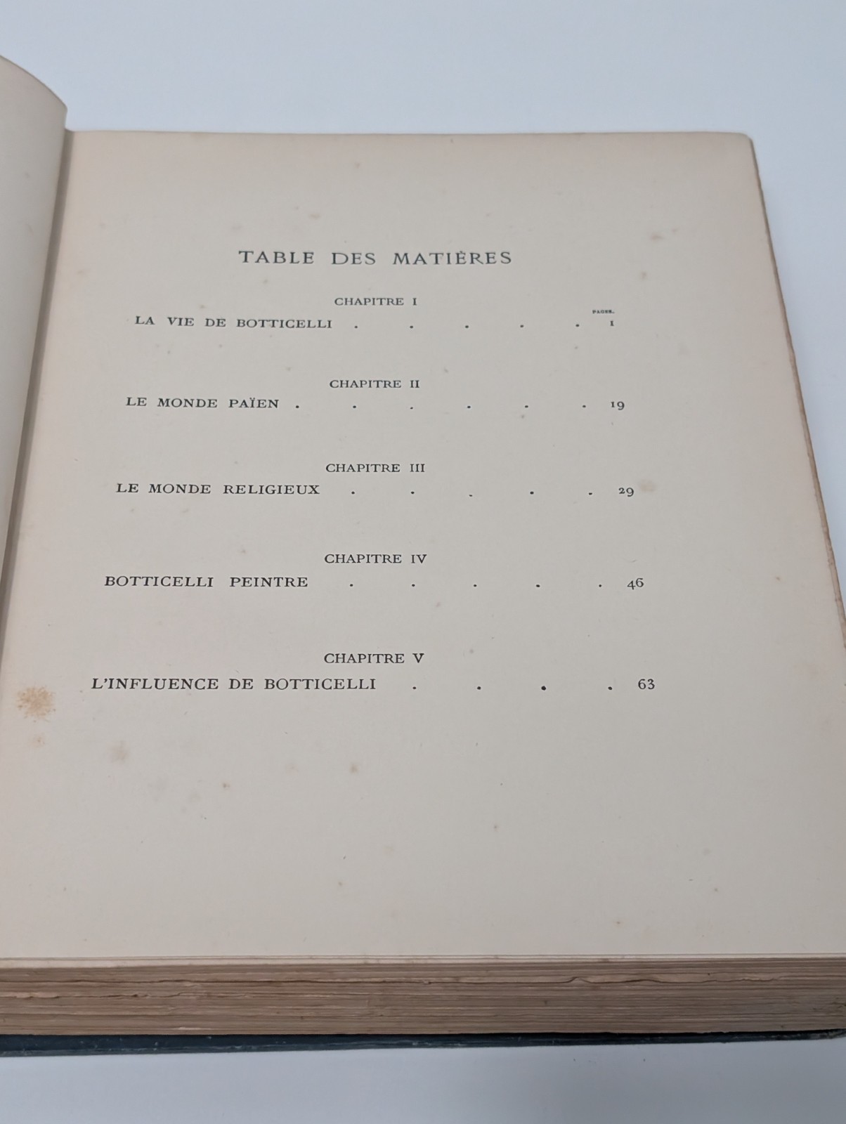 Sandro Botticelli Hachette 1913 hardback antique book