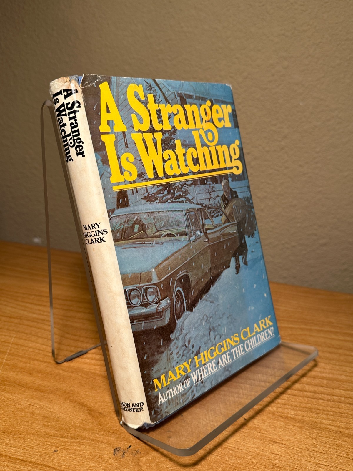 A Stranger is Watching by Mary Higgins Clark, Book Club Edition, 1977, Hardcover