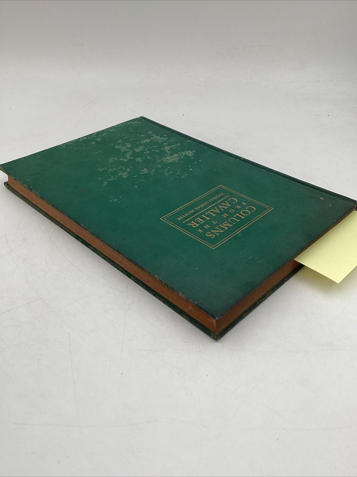 1935 Columns From The Calvalier 1st Edition Thomas Lomax Hunter The Dietz Press