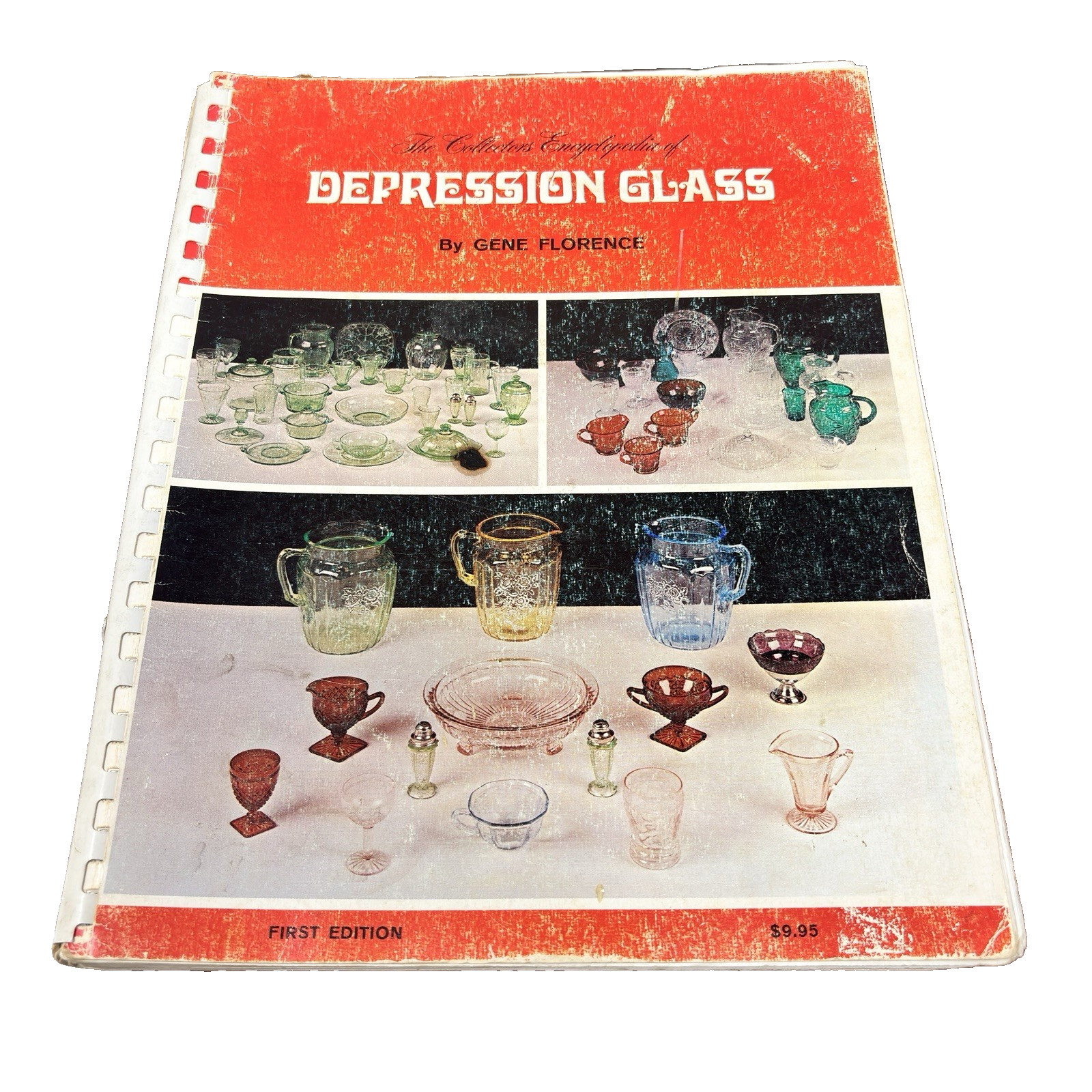 The Collectors Encyclopedia of Depression Glass by Gene Florence 1stEdition