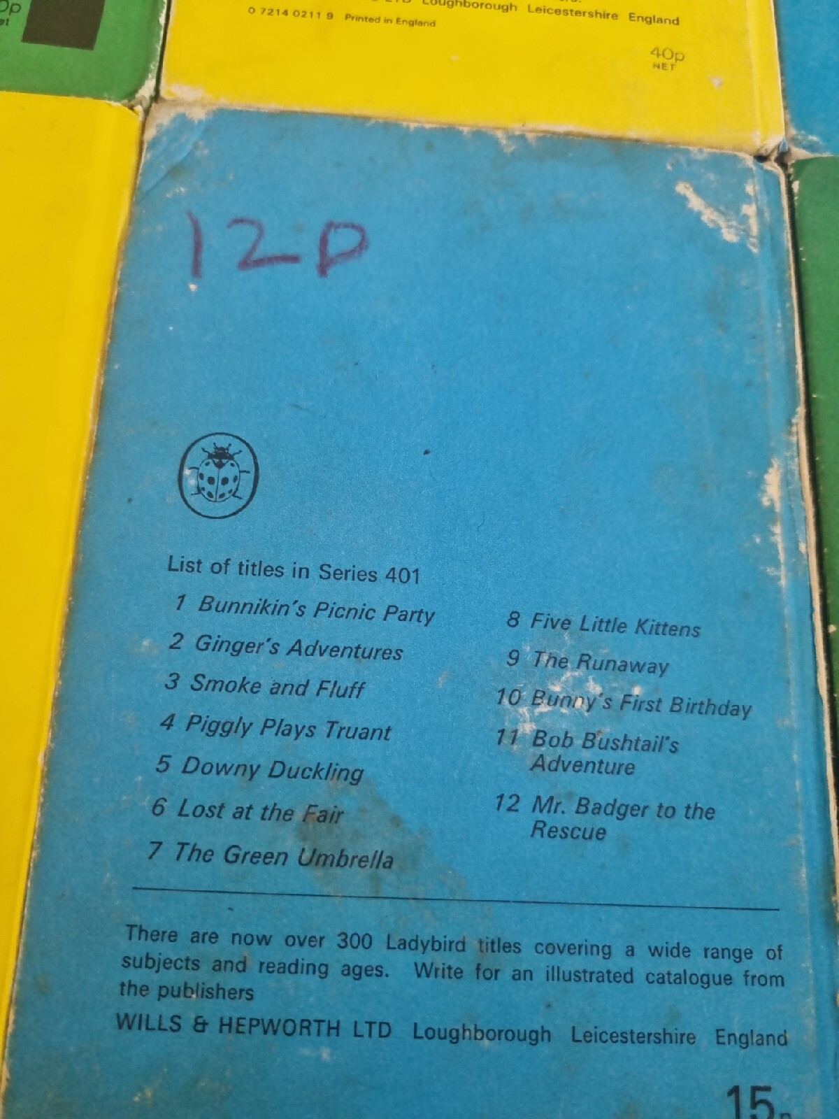 16 Vintage Ladybird Books Series 401 & 497 A J Macgregor W Perring N Barr A5