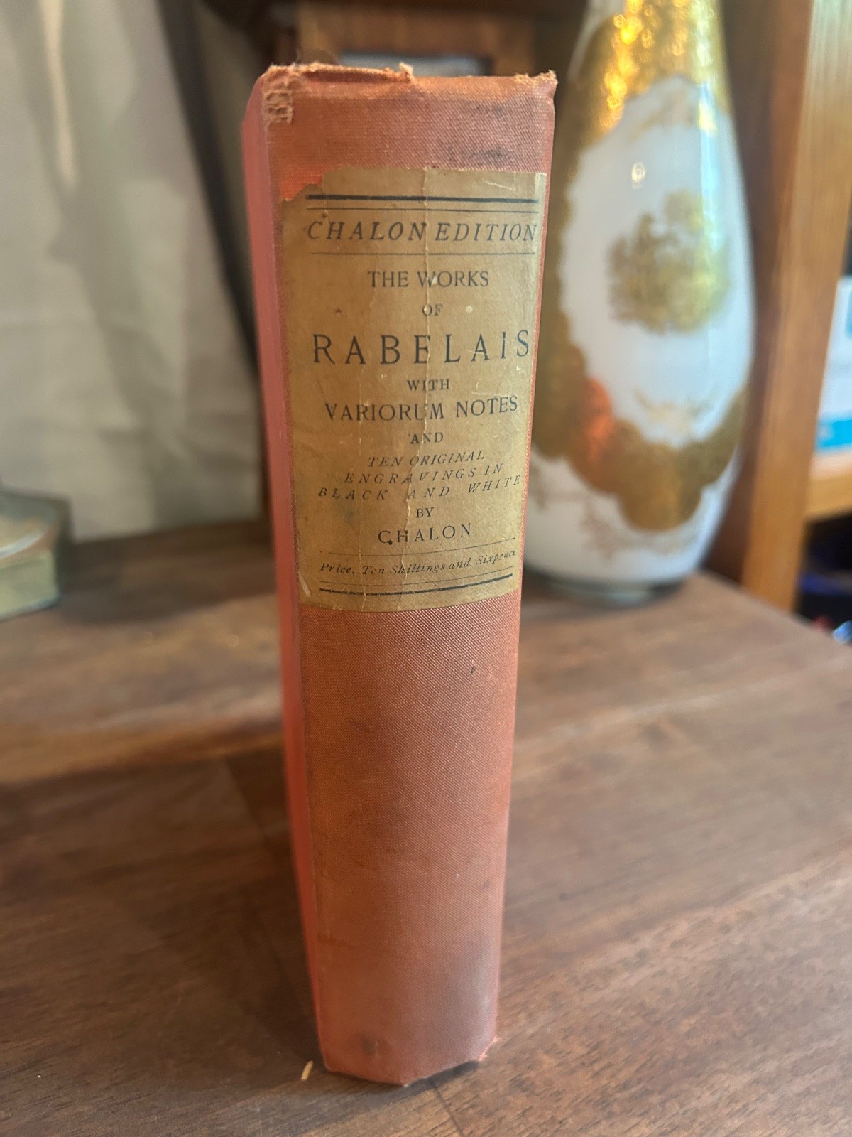 Works of Rabelais Urquhart Motteux Chalon Illustrations Vintage Edition