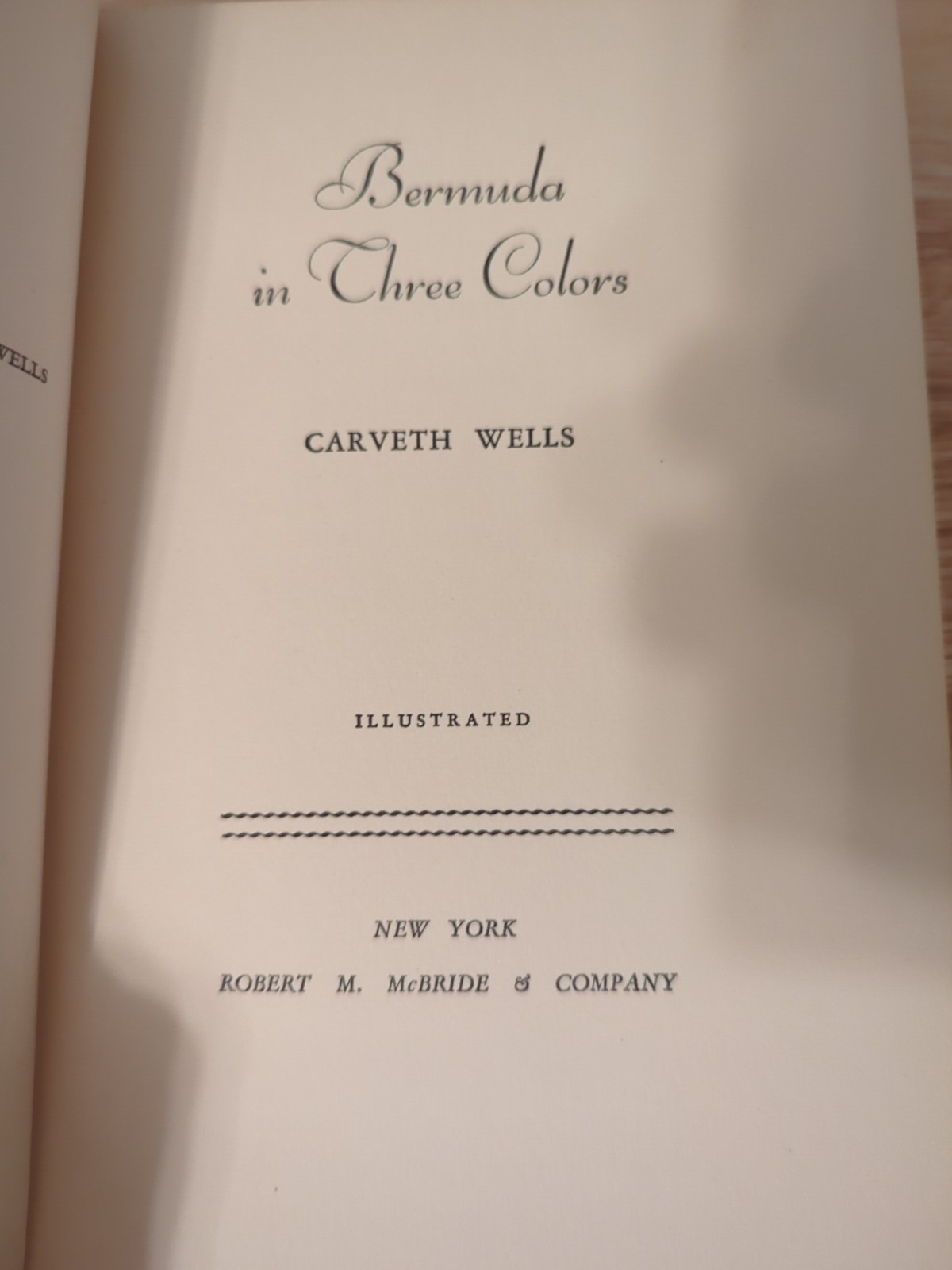 1940 Bermuda In Three Colors By Caryeth Wells