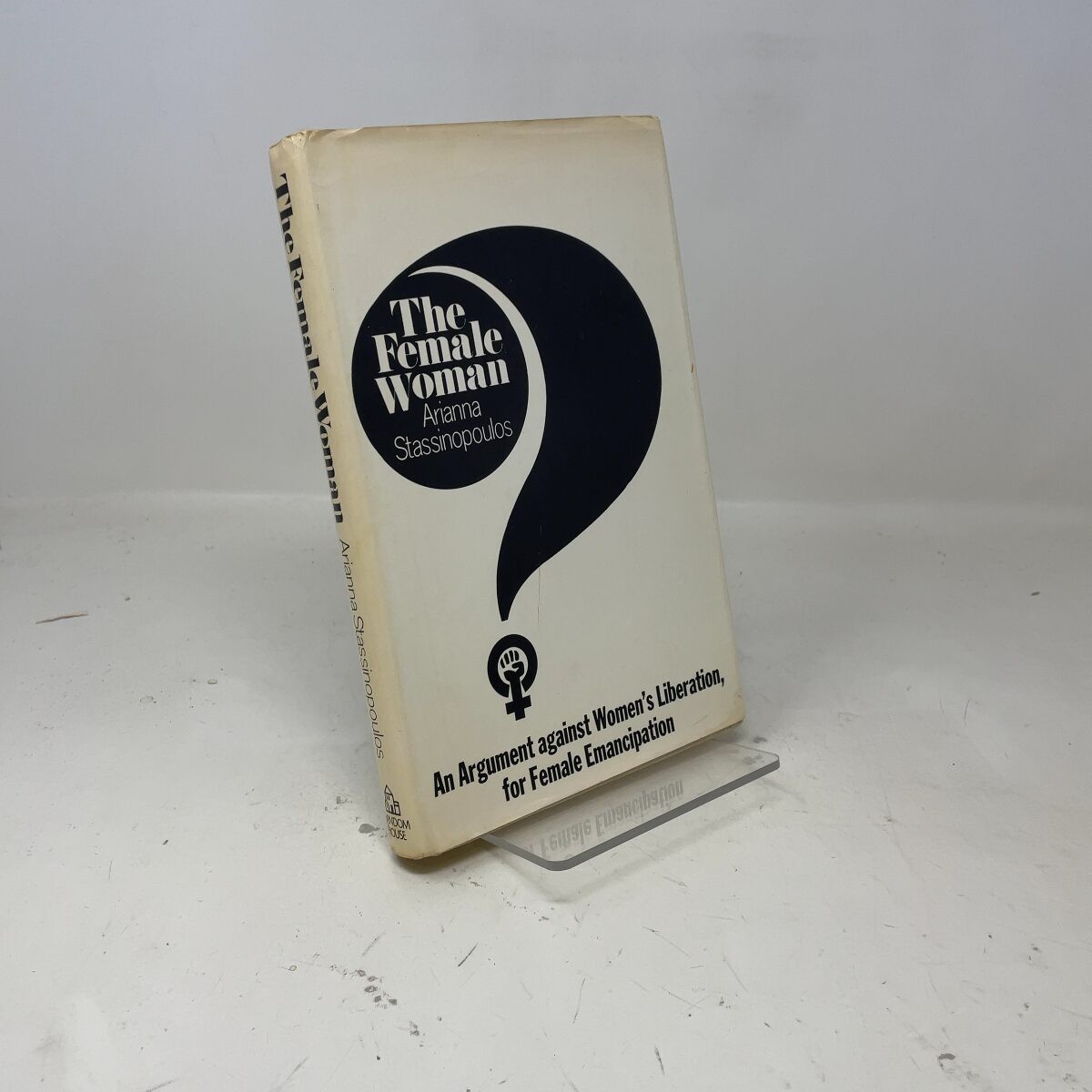 The female woman by Arianna Stassinopoulos HC First Edition Very Good 1973