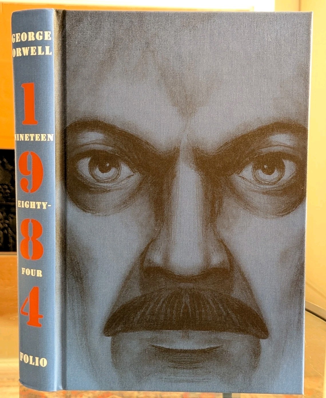 George Orwell 1984 Folio Society Edition out of print 2014 Illustrated Burton HC