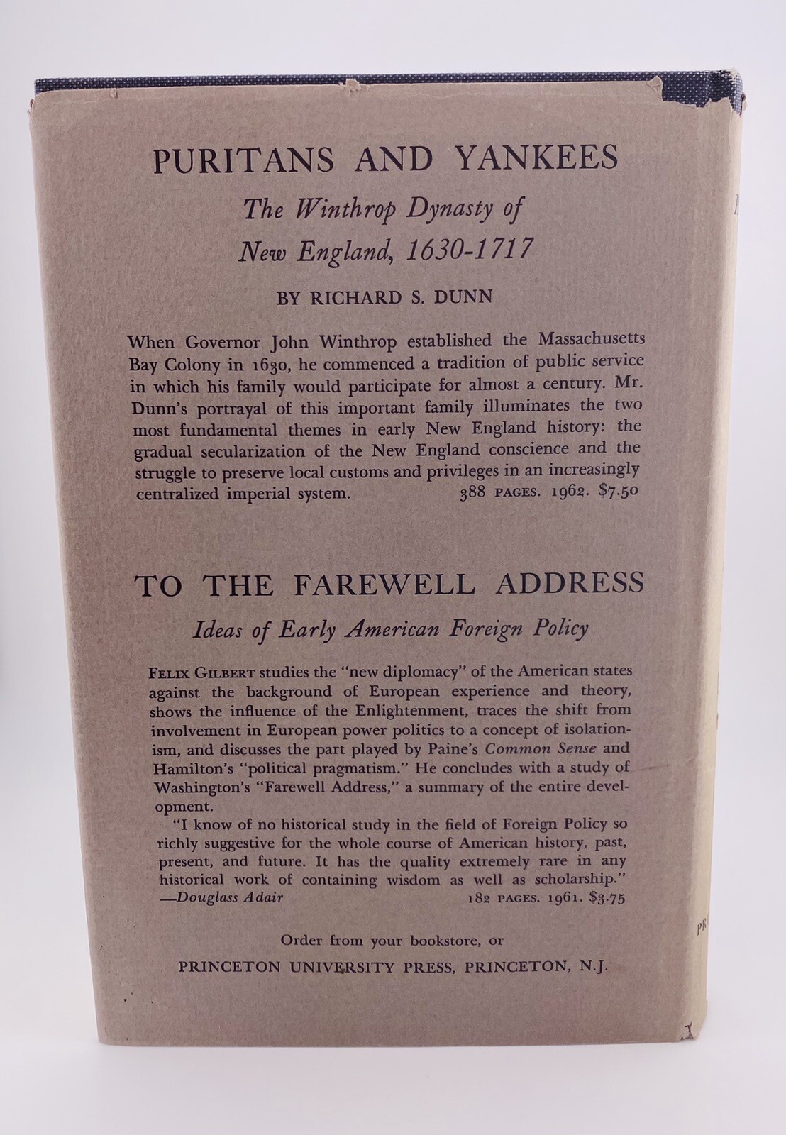 Brooke HINDLE, DAVID RITTENHOUSE, Princeton UP, 1964, HC, Dust Jacket in MYLAR