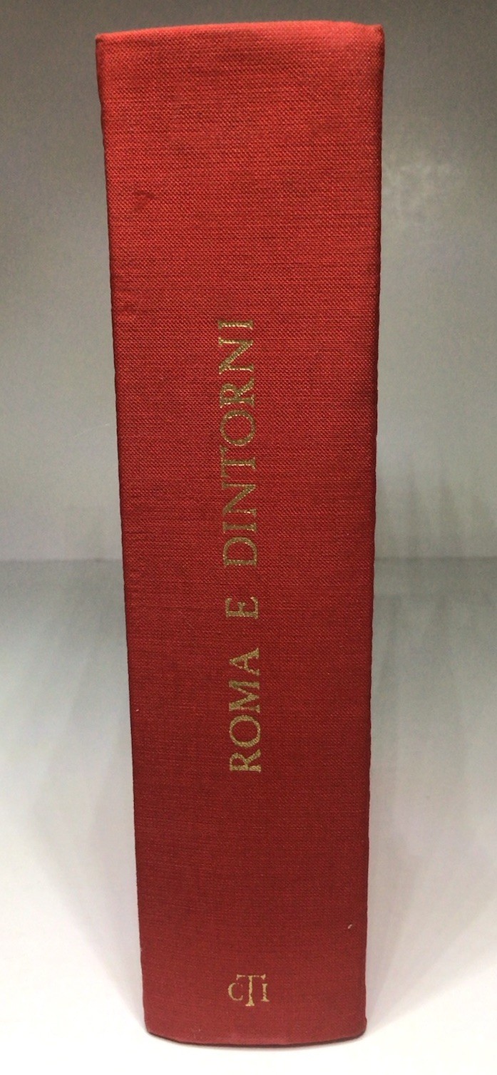 Roma E Dintorni Guida D Italia Travel Guide Manual Touring Club Italiano 1965