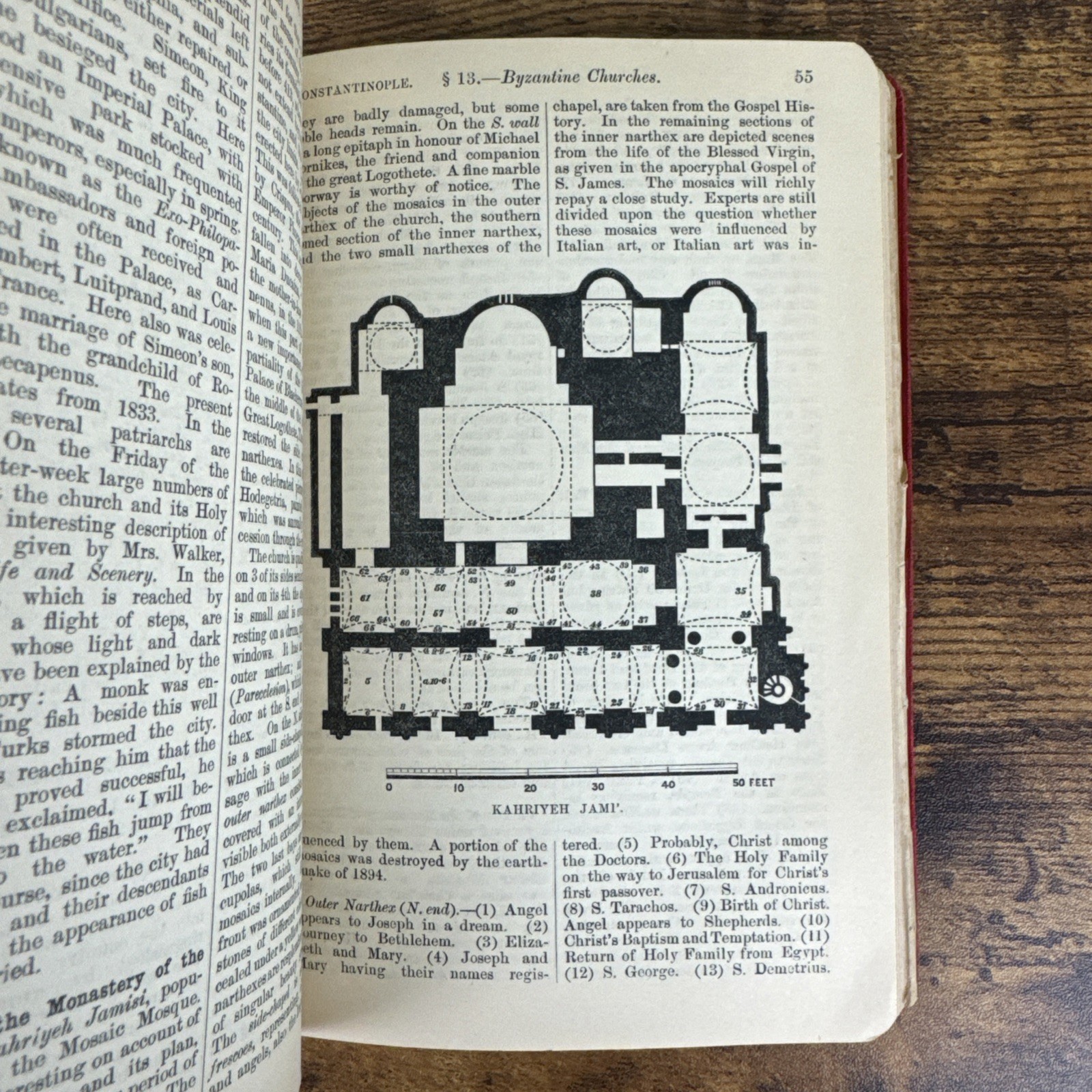 MURRAYS HAND-BOOK FOR CONSTANTINOPLE, BRUSA & THE TROAD 1905~W TRAVEL MANUSCRIPT