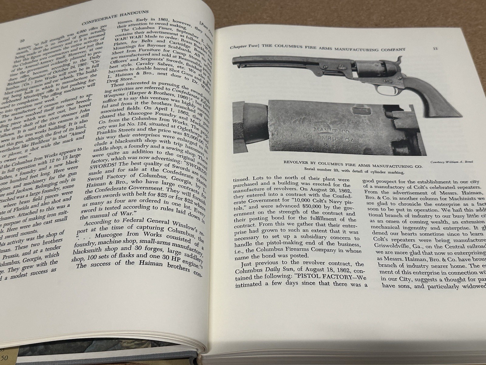 Confederate Handguns Albaugh Benet Simmons 1993 HC DJ Illustrated Broadfoot