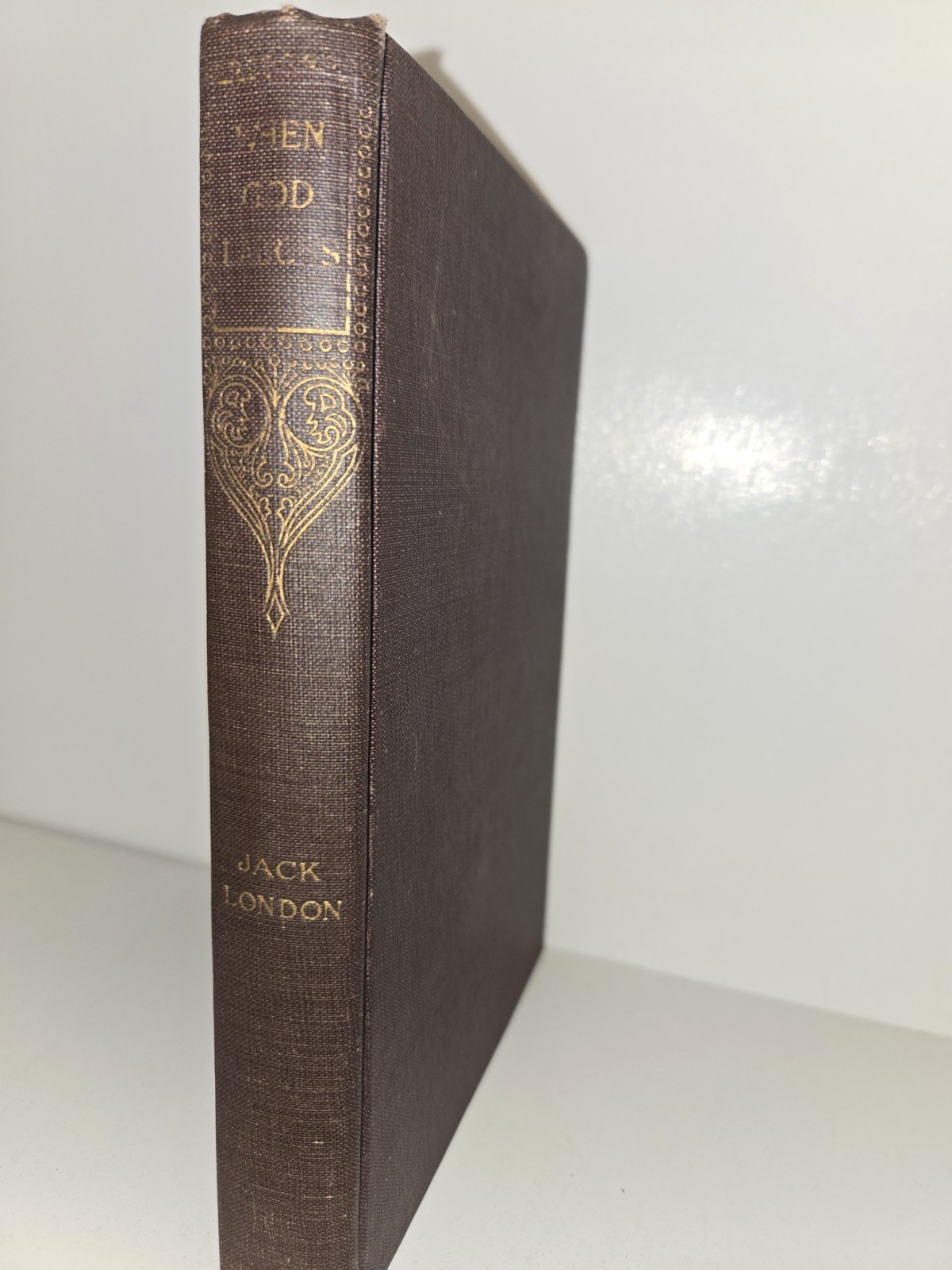 Jack London – When God Laughs and Other Stories – Macmillan 1911 Hardcover
