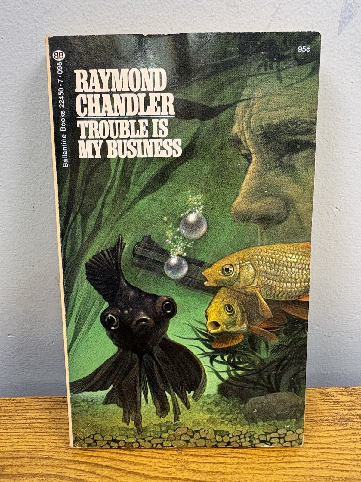 Trouble In My Business Raymond Chandler 1971 Paperback Tom Adams 1st Ballantine