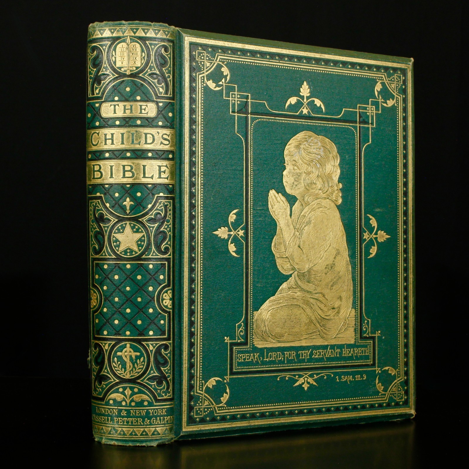 The Child’s Bible – Cassell Petter & Galpin – Circa. 1900 Antique & Collectable